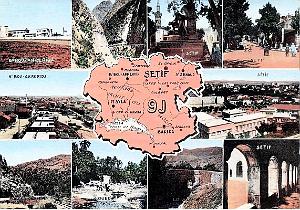 Setif - Carte